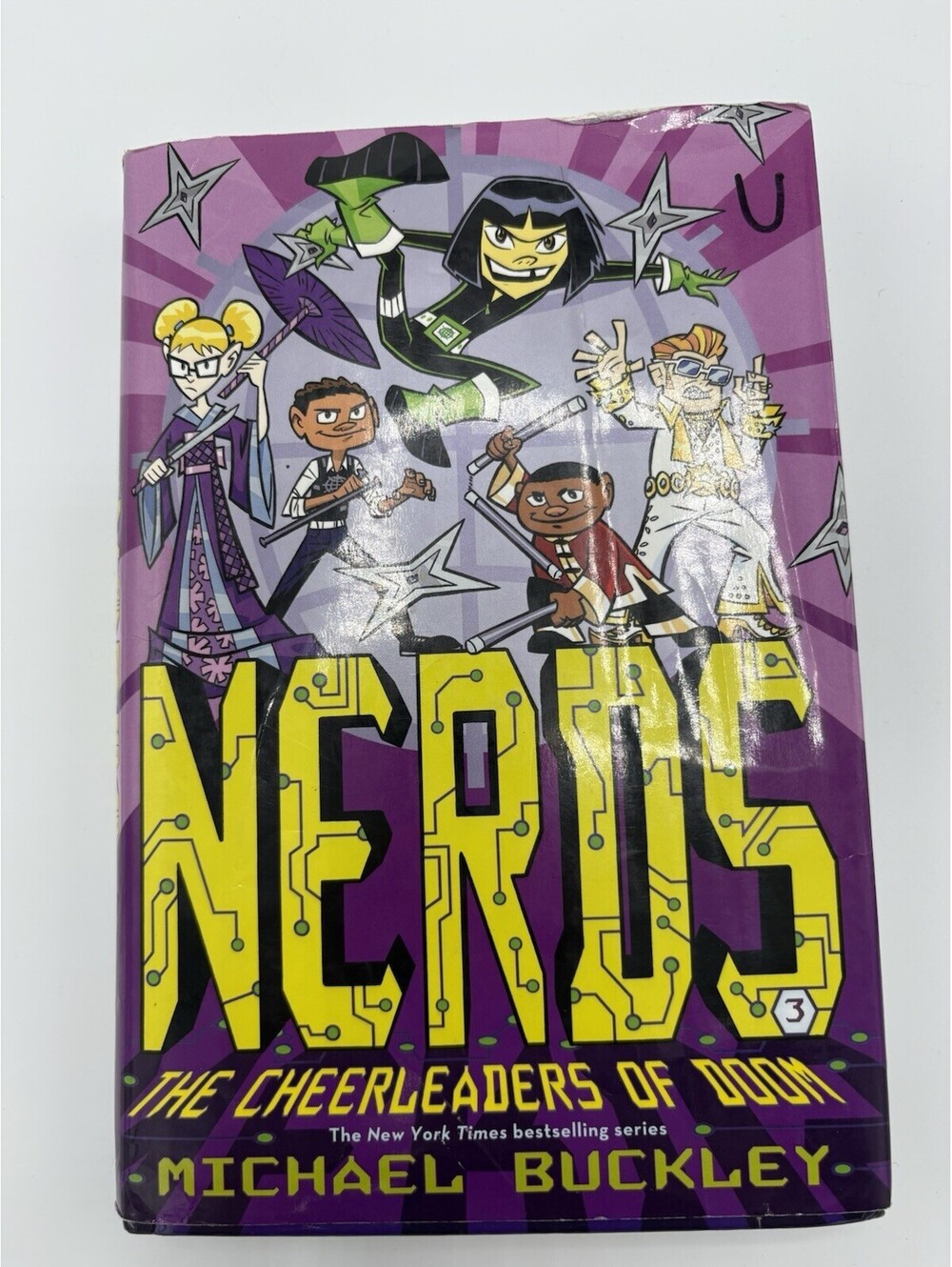 Michael Buckley NERDS #3 Cheerleaders of Doom Hardcover